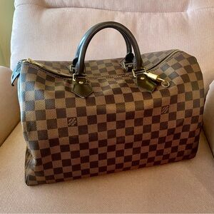 Louis Vuitton Speedy 35 Damier Ebene